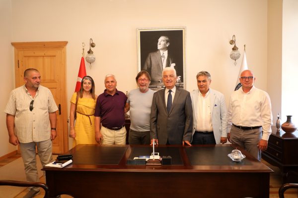 Göztepe Kulübü Başkanı'ndan Başkan Gürün'e Ziyaret (5)