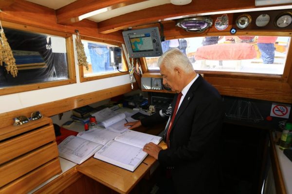 Başkan Gürün STS Bodrum'u Samsun'a Uğurladı (9)